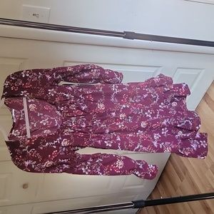 3rd & Malt Floral Long Sleeve Dress